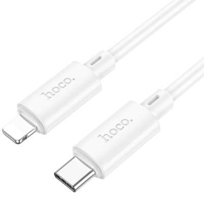 Кабель Type-C - Lightning Hoco X88 (2.4А) белый
