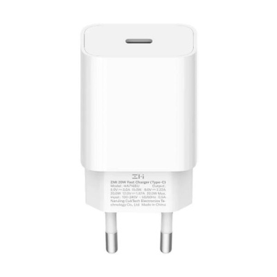 Блок питания Xiaomi ZMI Type-C Power Adapter PD 20W (EU) (HA716)
