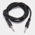 Кабель AUX круглый черный (0,6м)