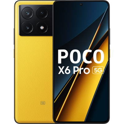 Смартфон Xiaomi Poco X6 Pro 5G 8Gb/256Gb (желтый)