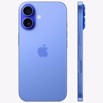 Смартфон Apple iPhone 16 128GB Ultramarine (Sim + eSim, без RuStore)