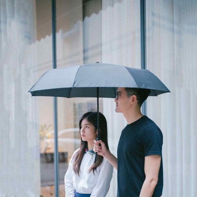 Зонт Xiaomi KongGu Auto Folding Umbrella WD1 (черный)