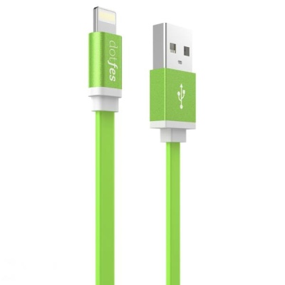 Кабель Apple Lightning A05, Dotfes (Зеленый)