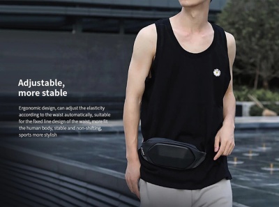 Сумка на пояс Xiaomi TAJEZZO N4-BLK01