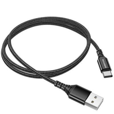 Кабель USB-Type-C Borofone BX54 (3A, 1m) черный