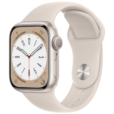 Умные часы Apple Watch Series 8 45mm Starlight M/L