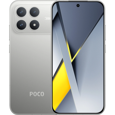 Смартфон Xiaomi POCO F8 Pro 12Gb/256Gb (Titanium Silver)