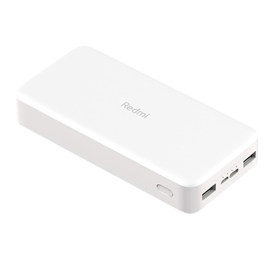 Внешний аккумулятор Xiaomi Redmi 20000 mAh (белый) (PB200LZM)