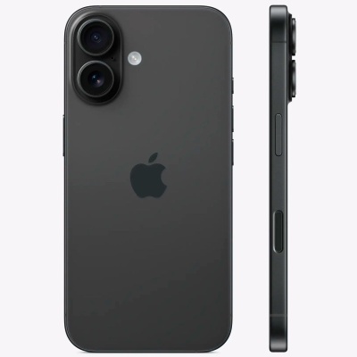 Смартфон Apple iPhone 16 128GB Black (Sim + eSim, без RuStore)