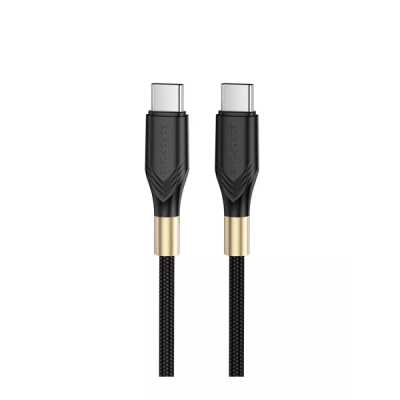Кабель Type-C-Type-C Borofone BX92 (3А, PD 60W, 1m) черный