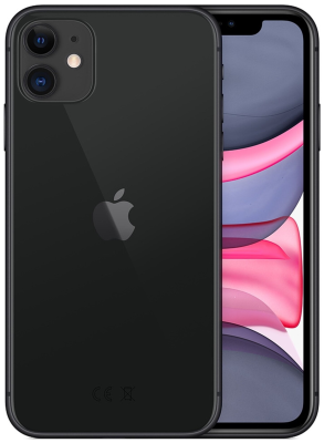 Смартфон Apple iPhone 11 128Gb (черный)