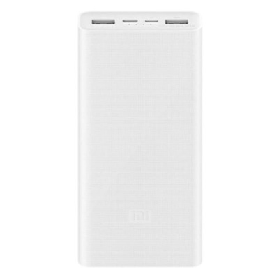 Внешний аккумулятор Xiaomi Mi Power Bank 3 20000 mAh (белый) (PLM18ZM)