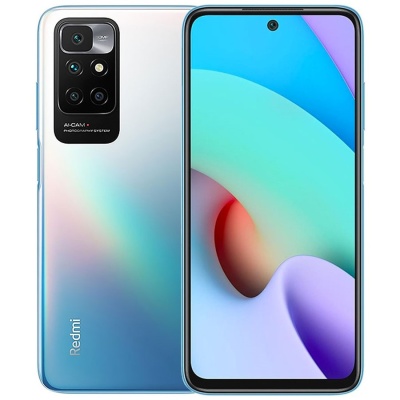 Смартфон Xiaomi Redmi 10 NFC 4Gb/64Gb (синий/Sea Blue)