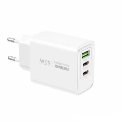Сетевое зарядное устройство USB-A(1),USB-С(2) 45W REMAX RP-U139 белый