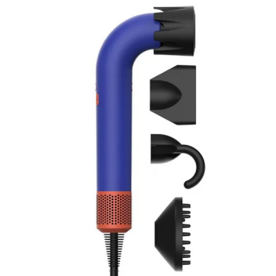 Фен для волос Beheart Hair Dryer X11 PRO EU (Насадок 6шт) Blue