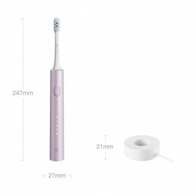 Электрическая зубная щетка Xiaomi Mijia Sonic Electric Toothbrush T302 MES608 (фиолетовый)