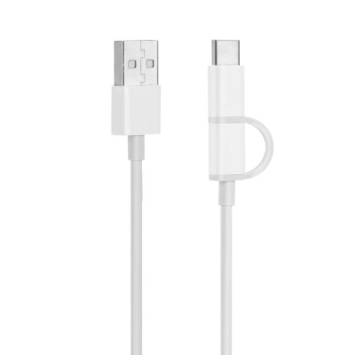 Кабель 2 в 1 USB/Micro USB+Type-C Xiaomi