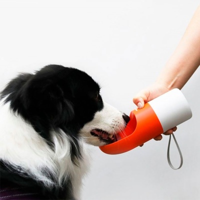 Поилка для животных Xiaomi Moestar Rocket Portable Pet Cup (серый)