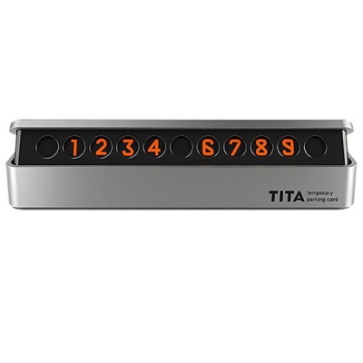 Складная автовизитка Xiaomi Bcase Tita (серебро)