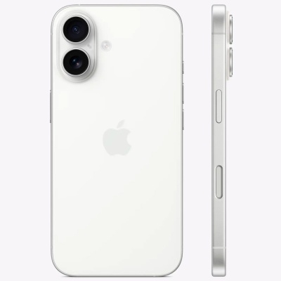 Смартфон Apple iPhone 16 128GB White (без RuStore)