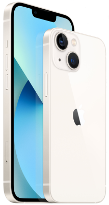 Смартфон Apple iPhone 13 128Gb (белый) (Sim + eSim, без RuStore)