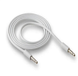 Кабель AUX WALKER WCA-049 четырехконтактный белый (1м)