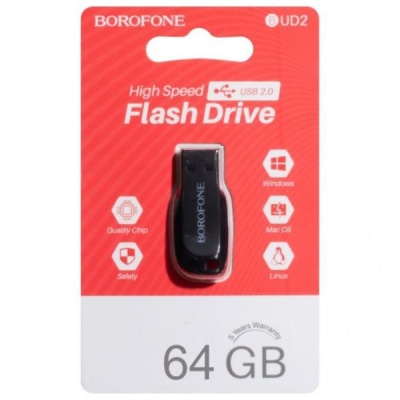 USB флешка Borofone UD2 64Gb