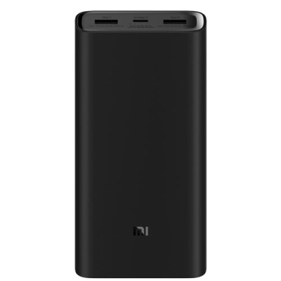 Внешний аккумулятор Xiaomi Mi Power Bank 3 Pro 20000 mAh (черный) (PLM07ZM)
