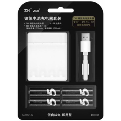 Зарядное устройство Xiaomi ZMI PB401 AA/AAA Battery Charger