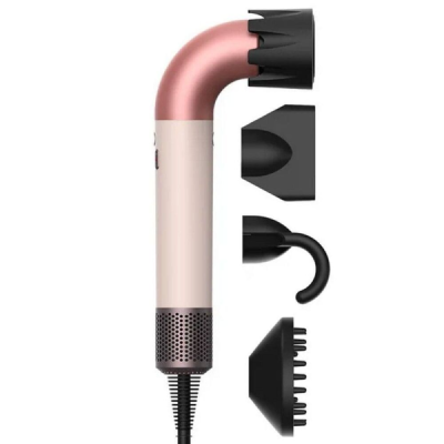 Фен для волос Beheart Hair Dryer X11 PRO EU (Насадок 6шт) Pink