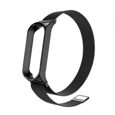 Ремешок для Xiaomi Mi Band 5 металлический сетчатый (Разные цвета)