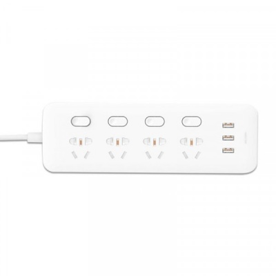 Удлинитель Xiaomi Mi Power Strip 4 розетки + 3 USB (MJSWSKCXB-01QM)