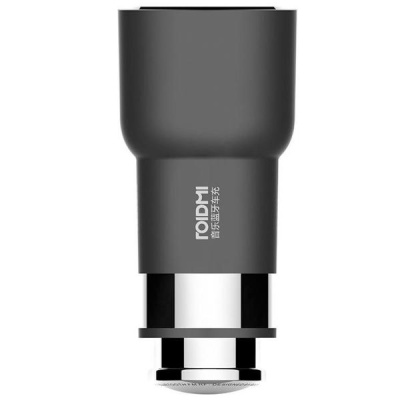 FM-трансмиттер Xiaomi Roidmi 3S 2USB 3.4A (черный)