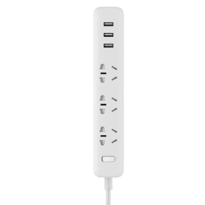 Удлинитель Xiaomi Mi Power Strip 3 розетки + 3 USB (XMCXB01QM) (белый)
