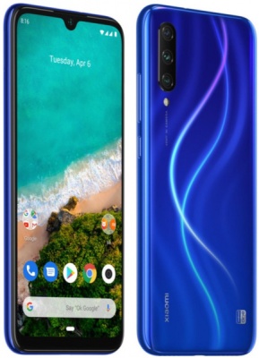 Смартфон Xiaomi Mi A3 4Gb/64Gb (Синий)