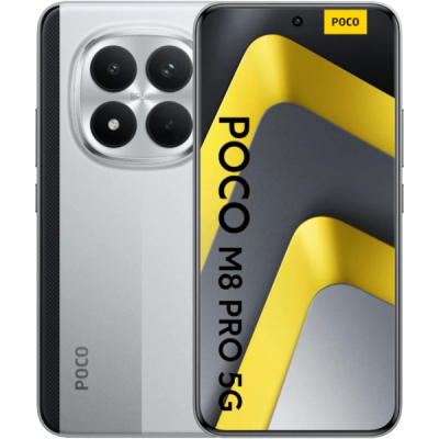 Смартфон Xiaomi Poco M8 Pro 5G 8Gb/256Gb (Silver)