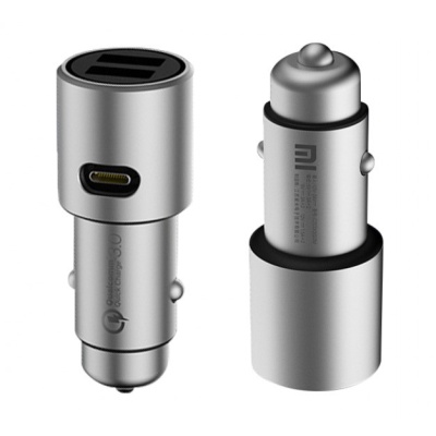 Автомобильная зарядка Xiaomi Mi Car Charger QC 3.0