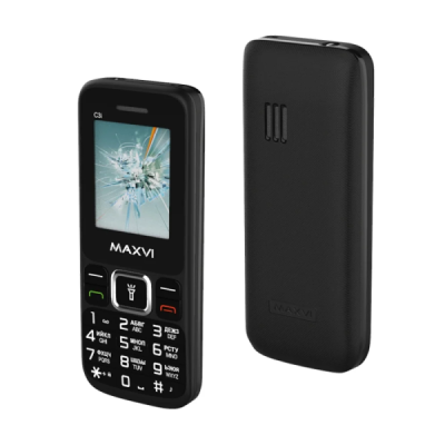 Мобильный телефон Maxvi C3i (Black)