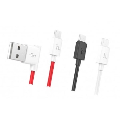 Кабель Micro USB Hoco UPM10 L Shape 1.2m белый