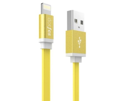 Кабель Apple Lightning A05, Dotfes (Желтый)