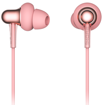 Наушники Xiaomi 1More Stylish Dual-Dynamic In-Ear E1025 (розовый)