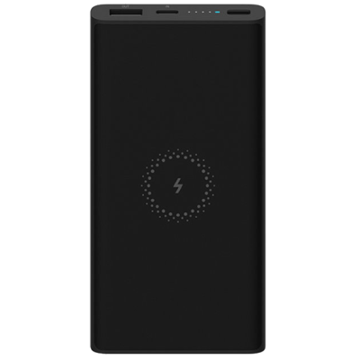 Внешний аккумулятор с беспроводной зарядкой Xiaomi Mi Wireless Power Bank 10000 mAh Youth (черный)