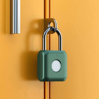 Умный замок с отпечатком пальца Xiaomi Smart Fingerprint Padlock Kitty (зеленый)